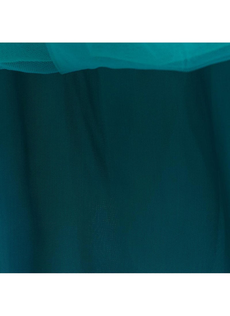 Generic - Children's cosplay clothing mermaid mesh sequins shell princess dress girl dress performance dress 110cm - Image 1
