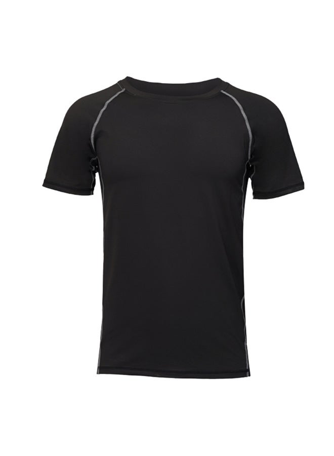 Men's Short Sleeves T-shirt for Fitness, Sports, Outdoor, Running