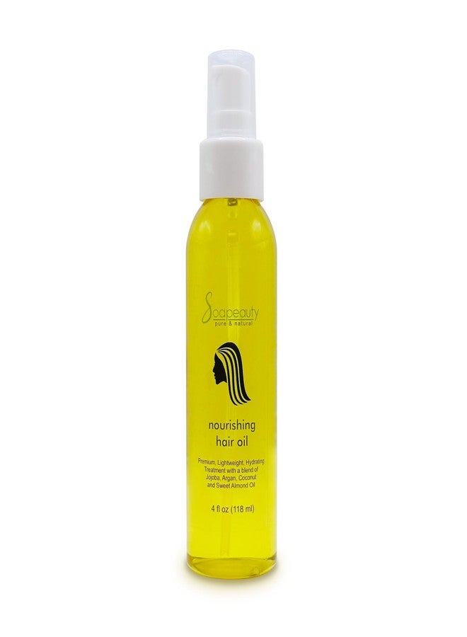 Soapeauty Hair Nourishing Oil Blend - Deep Hydration, Repair & Strengthen - Coconut, Argan, Sweet Almond & Jojoba Oils - Vitamin E Infused - Frizz Control, UV & Heat Protection - Image 1