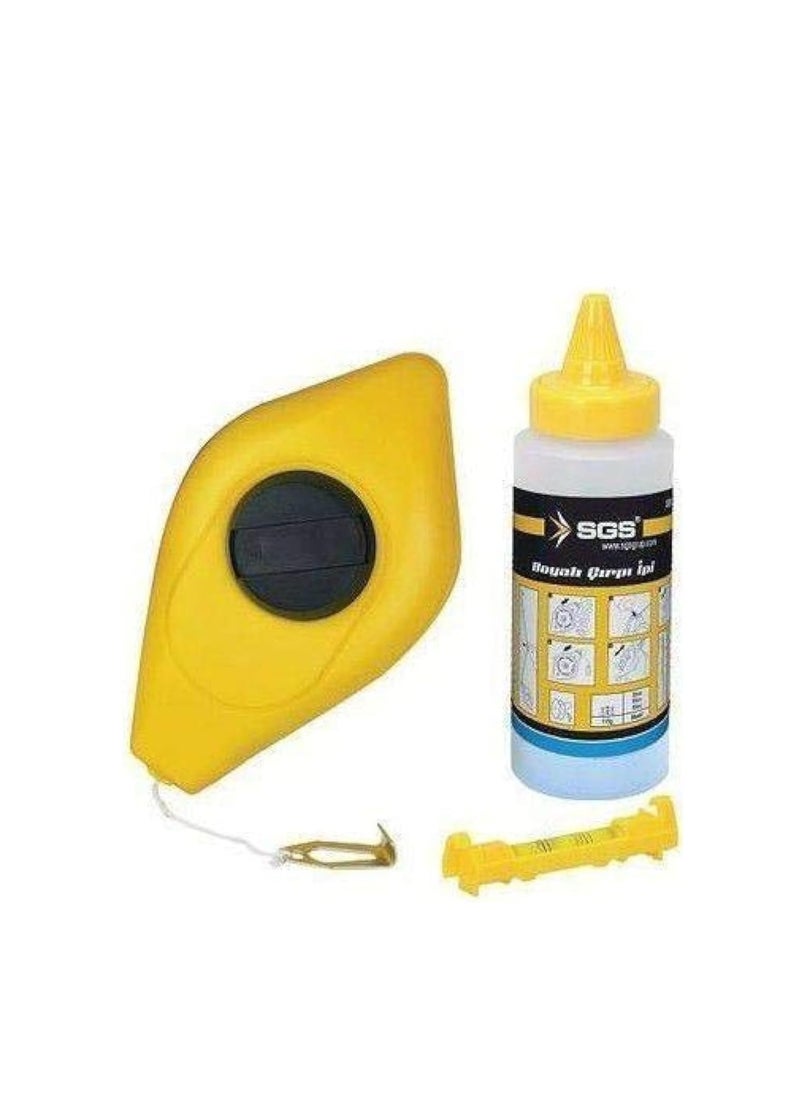 SGS Chalk Line Reel with Powder 15 meter  - Image 1
