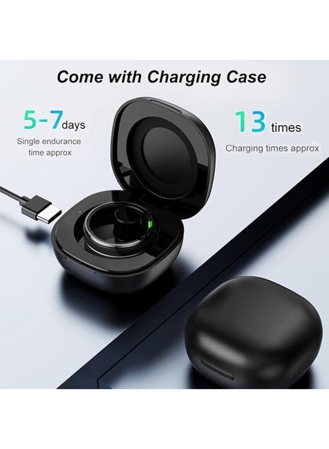 KASTWAVE Smart Rings for Women Men, Fitness Ring Heart Rate Monitor Sleep Tracker Health Ring, Pedometer Calories Step Counter Exercise Mode Sport Ring, 5ATM Waterproof Fitness Tracker for iOS Android - Image 5