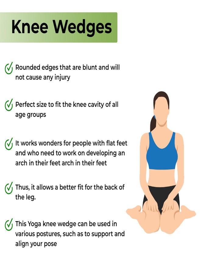 MeFree Wooden Knee Wedges Set of 2 - Image 4