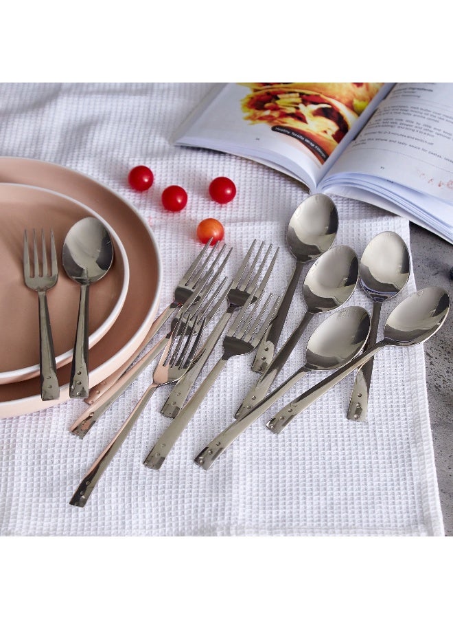 Home Box 12-Piece Siena Cutlery Set - Image 1