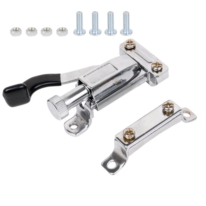 Mxfans Ctype silver metal filter snare drum set with 4 screws 4 nuts