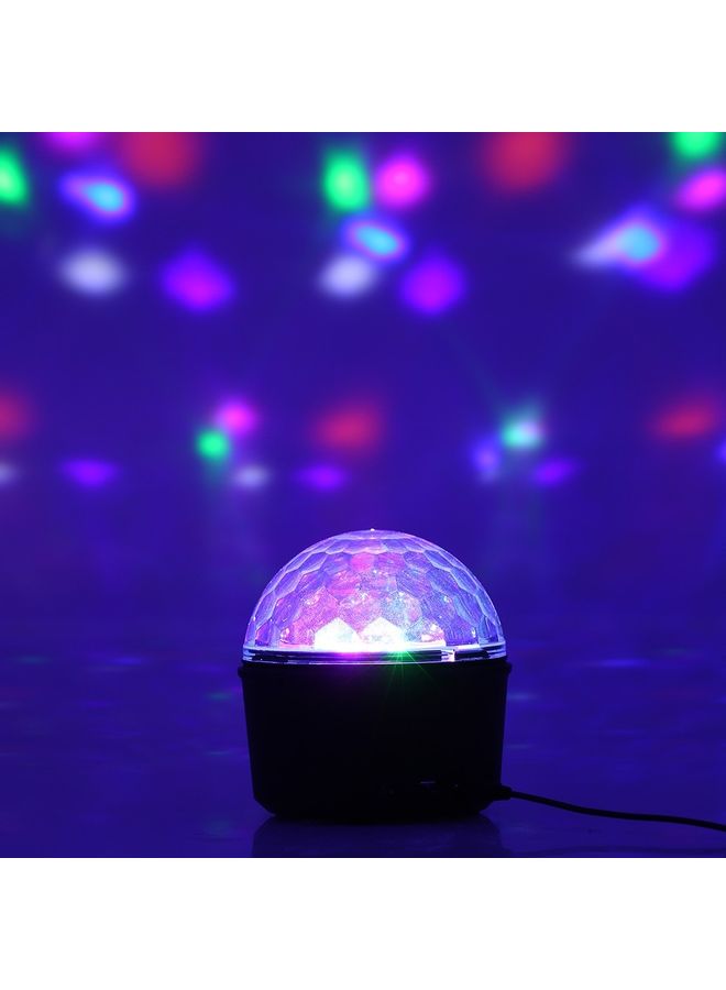 NIBEMINENT Party Lights Sound Activated Disco Ball with Remote Control Black/Clear - Image 3