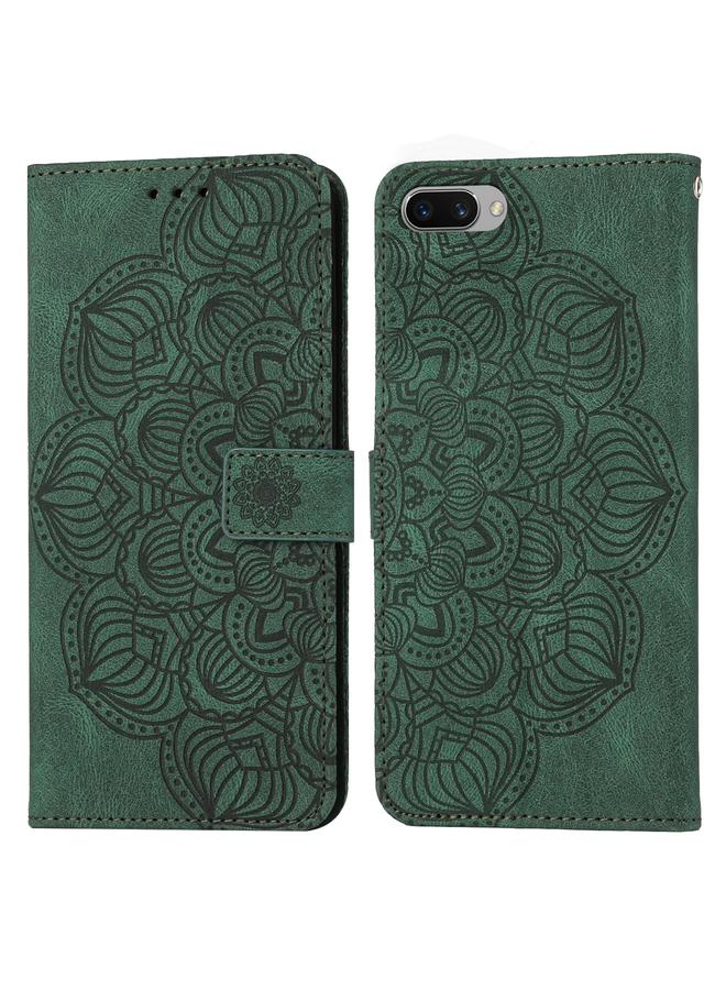 S-TOP Case For OPPO A3s / A5 / Realme C1 Mandala Embossed Flip Leather Phone Case - Image 1