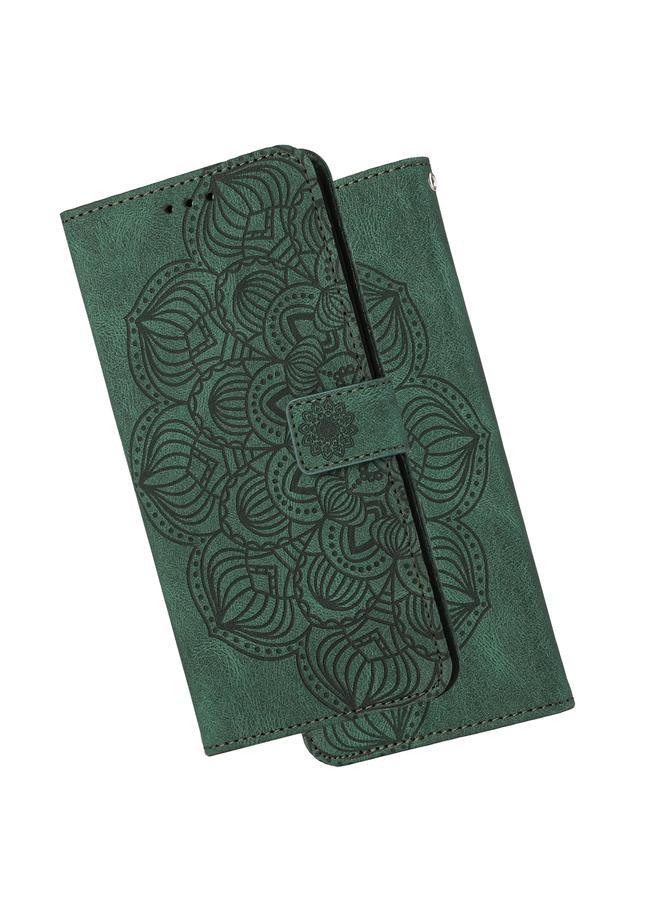 S-TOP Case For OPPO A3s / A5 / Realme C1 Mandala Embossed Flip Leather Phone Case - Image 2