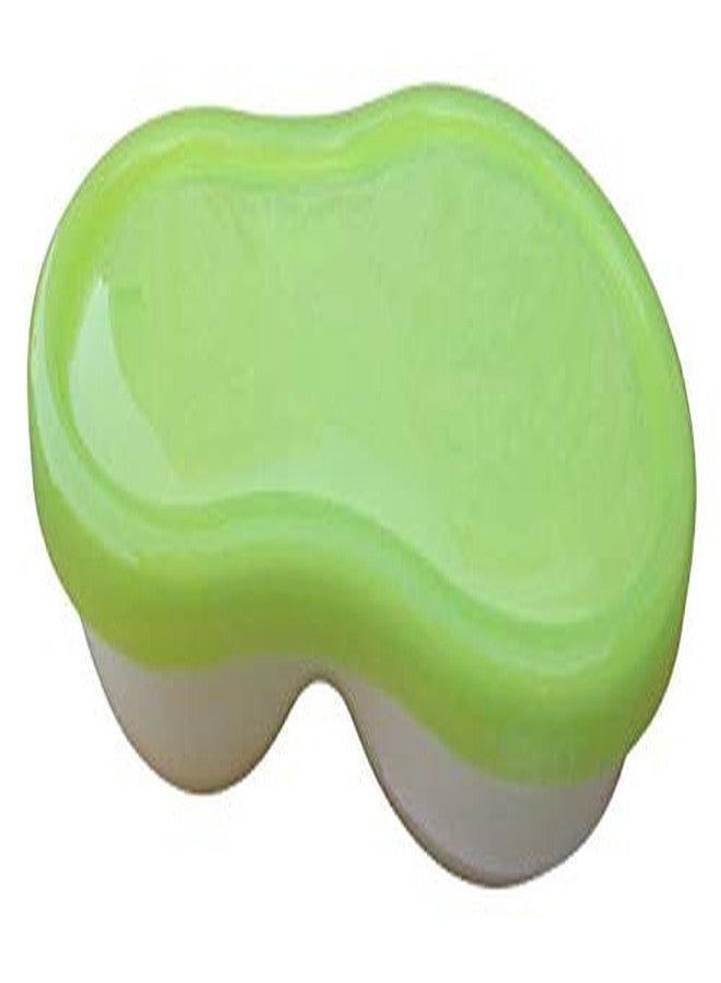 LAPPU Baby Travel Time Feeding Food Mesh and Feeding Bowl with Spoon (Green) - Image 3