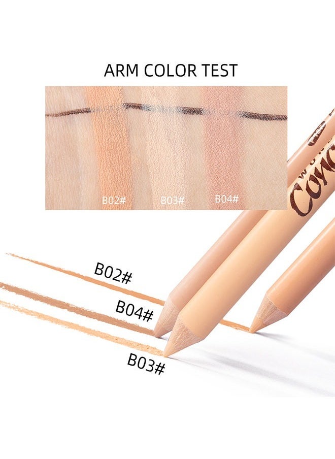 Menow - Wonder Concealer Pen B02, Gives Full Coverage To Hide Imperfections, Reduce The Appearance of Blemishes, Redness and Pores, Good For Use Before Makeup, Perfectly Blends Into Liquid Foundation - Image 1