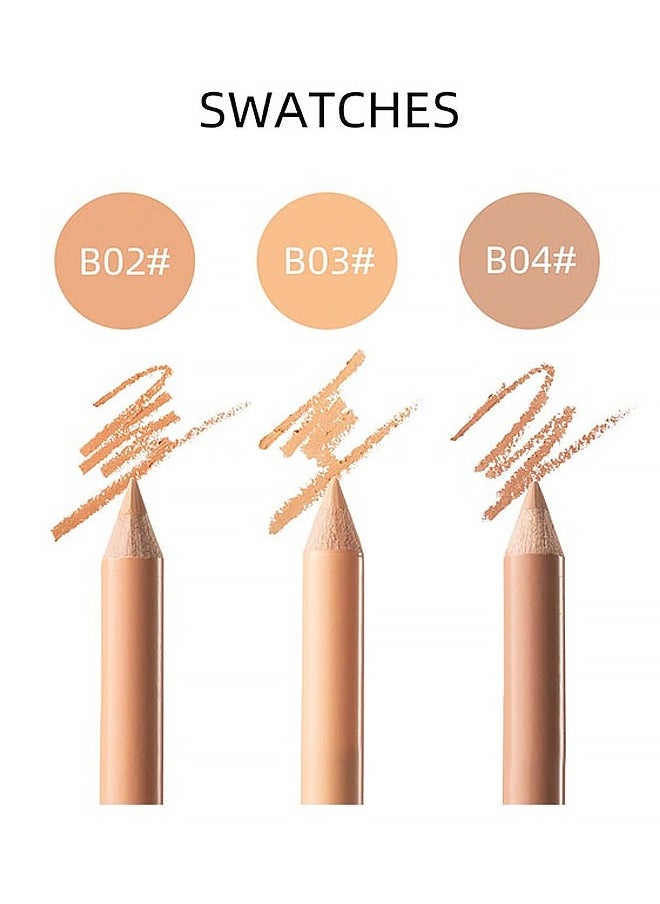 Menow - Wonder Concealer Pen B02, Gives Full Coverage To Hide Imperfections, Reduce The Appearance of Blemishes, Redness and Pores, Good For Use Before Makeup, Perfectly Blends Into Liquid Foundation - Image 1