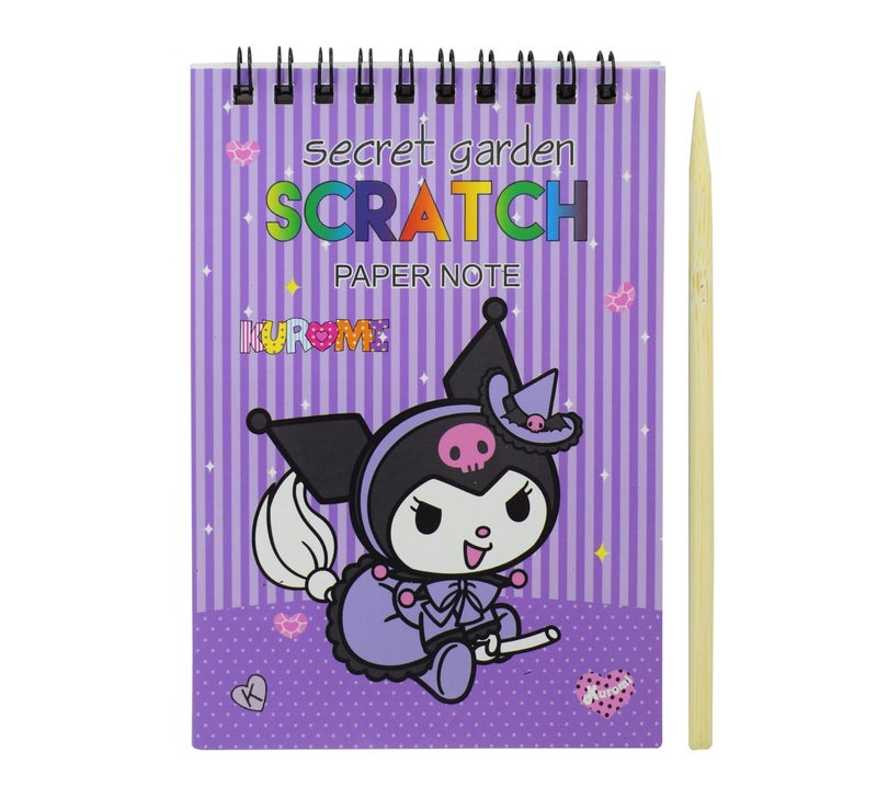 Asera كتاب فن الخدش مع قلم خشبي هدية عيد ميلاد للأطفال من جميع الفئات العمرية. (12 قطعة) - Image 5