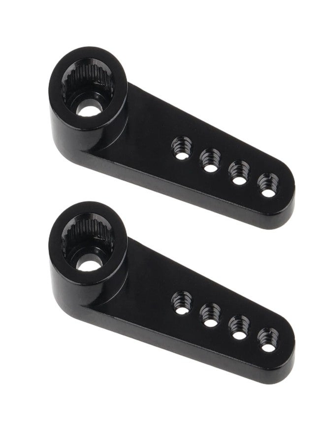HobbyPark Metal 25T Servo Horn 5mm Spline Gear 25 Teeth Steering Arm for 1/18 RC Cars Trucks Crawler RC Airplane Aircraft Servos Motor (2-Pack) - Image 3