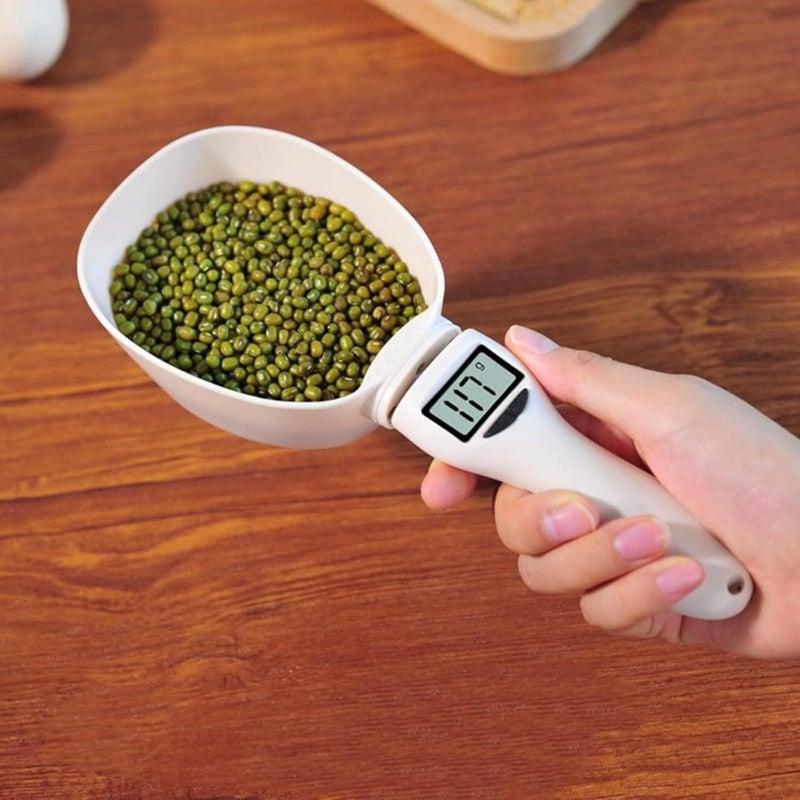 Food Measuring Spoon Scale,Digital Measuring Spoon Scale, Digital Food Spoon Scale Dog Cat Food,Display Electronic Measuring Spoon for Kitchen Gadgets and Daily Meals - Image 3