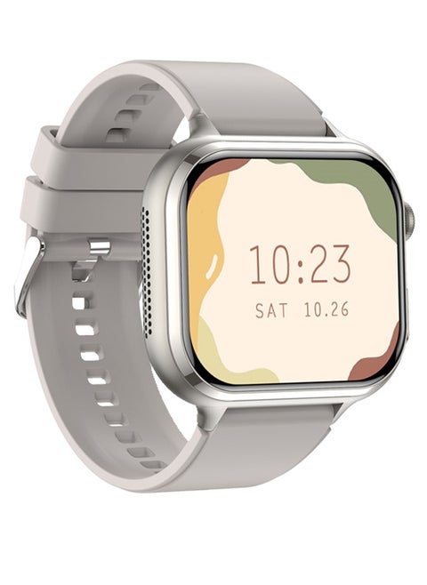 Men's/Women's Universal Bluetooth Smartwatch, 1.91-Inch Horizontal Full-Touch HD Screen, Support Voice Assistant, Answer/Make Calls, Exercise Sleep Monitoring, Multiple Exercise Modes, Customize The Dial Wallpaper, RT TK17