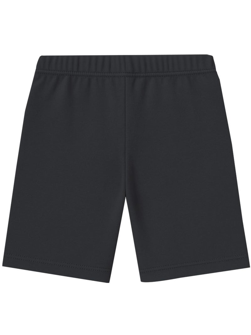 BODYCARE Girls Shorts Pack of 2-White & Black - Image 2