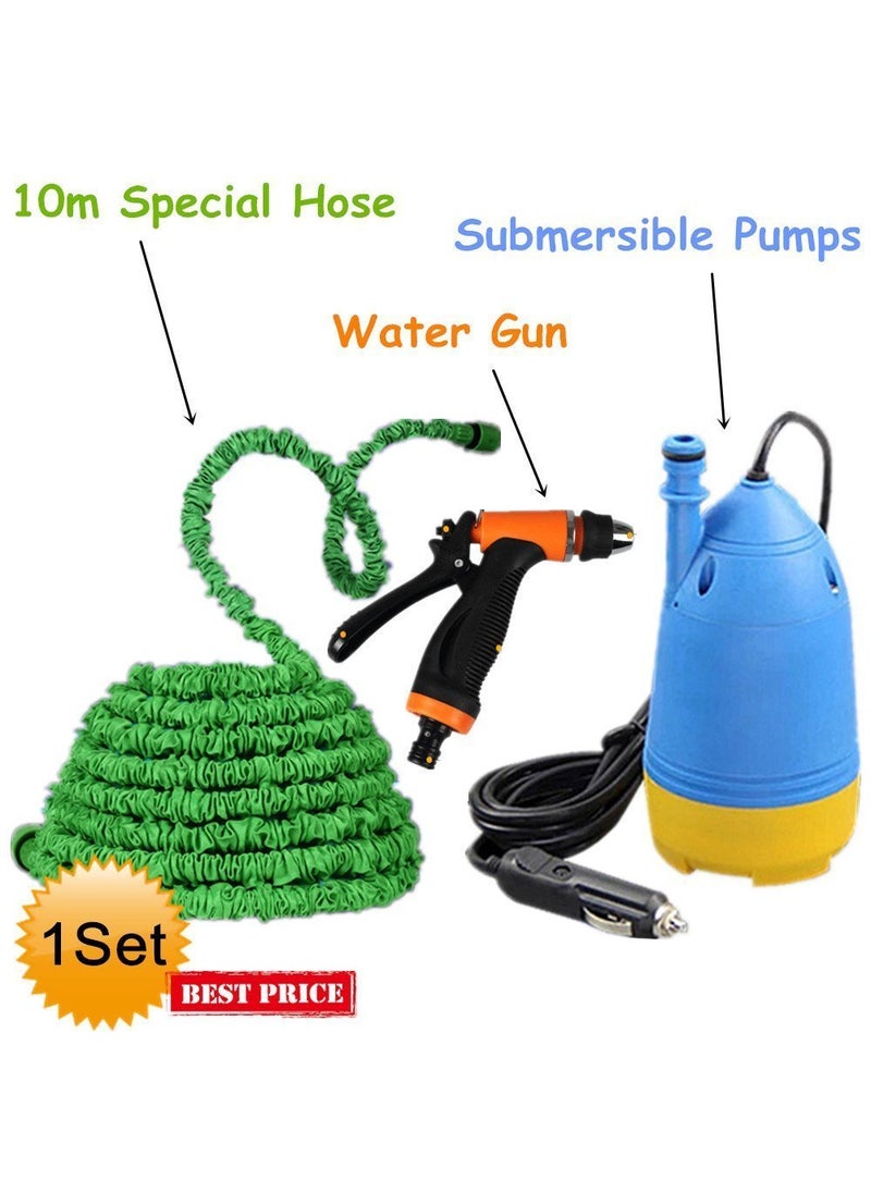 LOSOFY LOSOFY 12v Mini high Pressure car Washer Water Saving Safety Easy to use and The Distance of Water Spray Pressure Washer  - Image 4