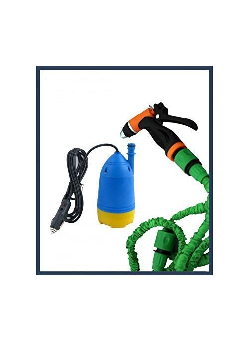 LOSOFY LOSOFY 12v Mini high Pressure car Washer Water Saving Safety Easy to use and The Distance of Water Spray Pressure Washer  - Image 5