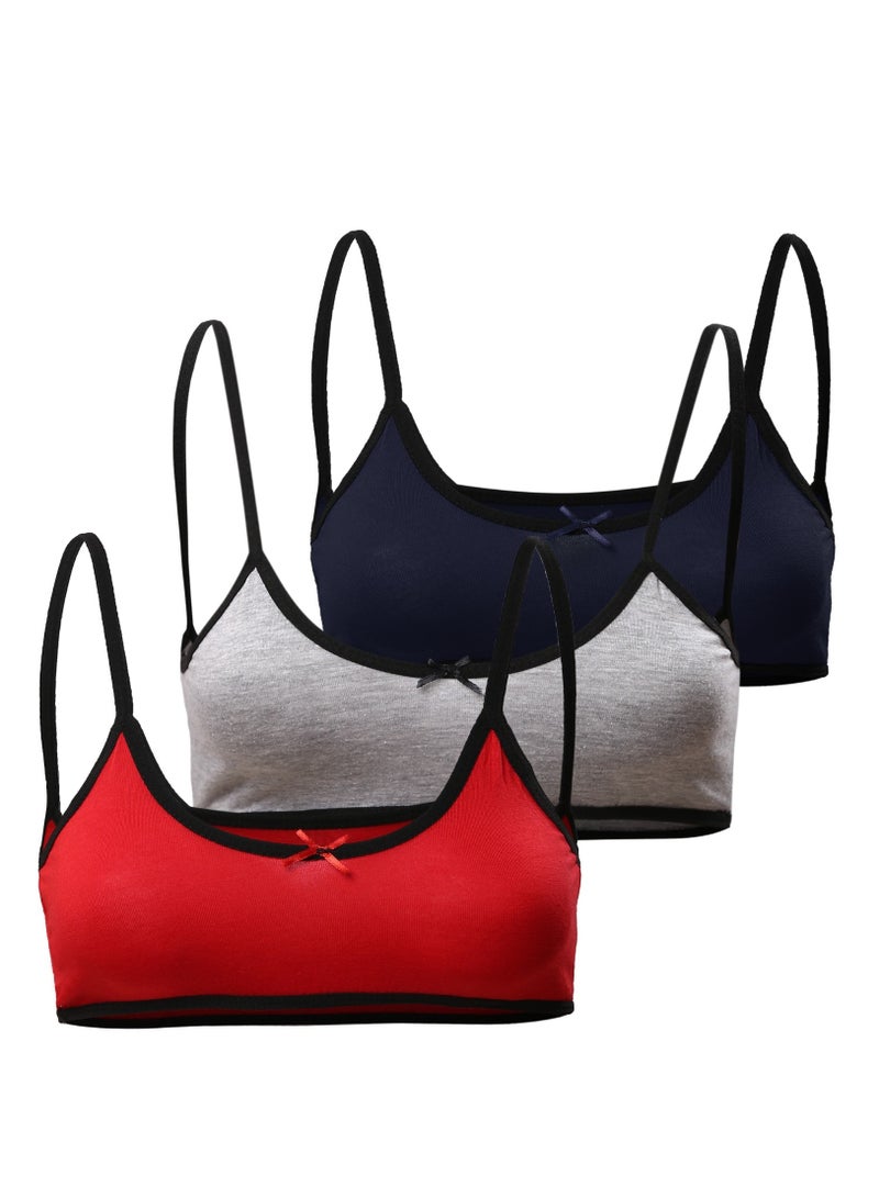 Mesery Mesery Bundle Of (3) - Cotton Bra - For Women - Image 1
