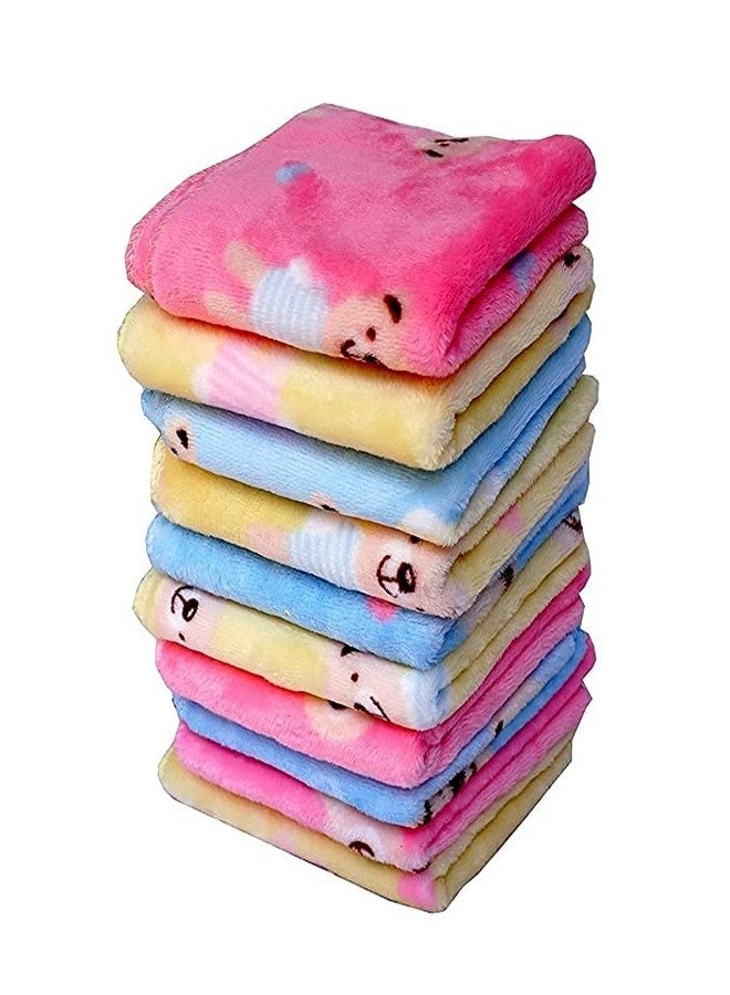 Baby Towel/Handkerchief/Rumal - Extra Soft and Super Absorbent for Women's, Kids and Newborn Baby - Set of 12 (Multicolor) (25 x25 CM) - Image 2