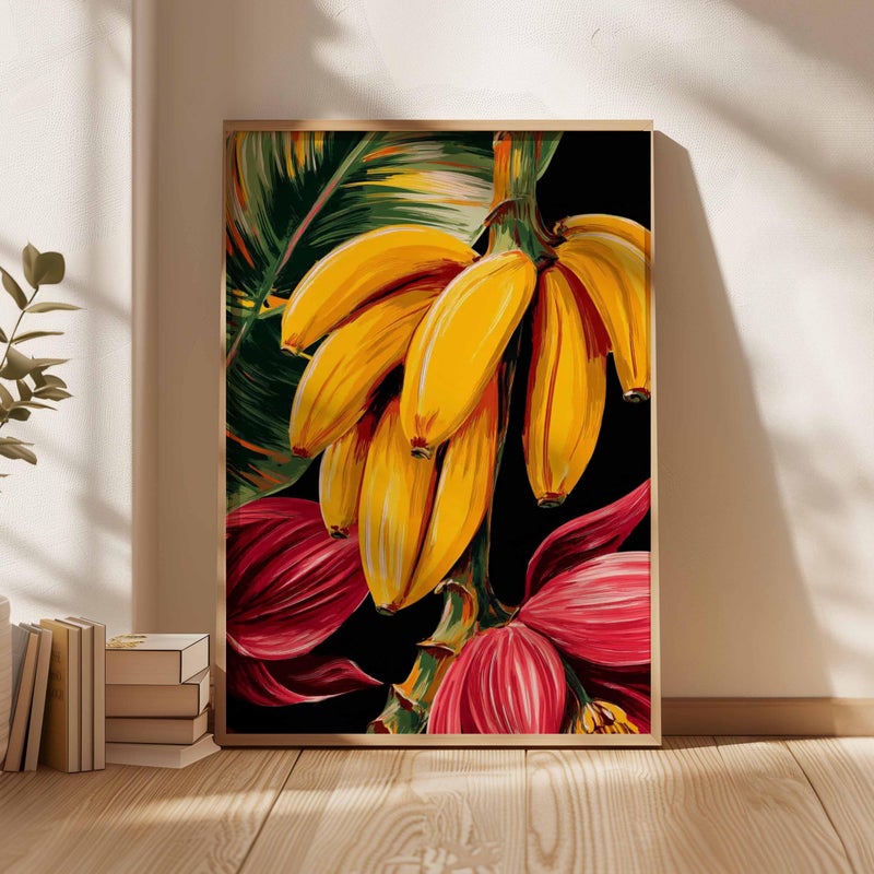 TNESSENTIAL Banana Wall Art Print, Tropical Kitchen Decor - Image 5