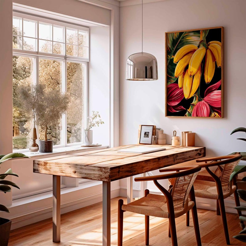 TNESSENTIAL Banana Wall Art Print, Tropical Kitchen Decor - Image 3