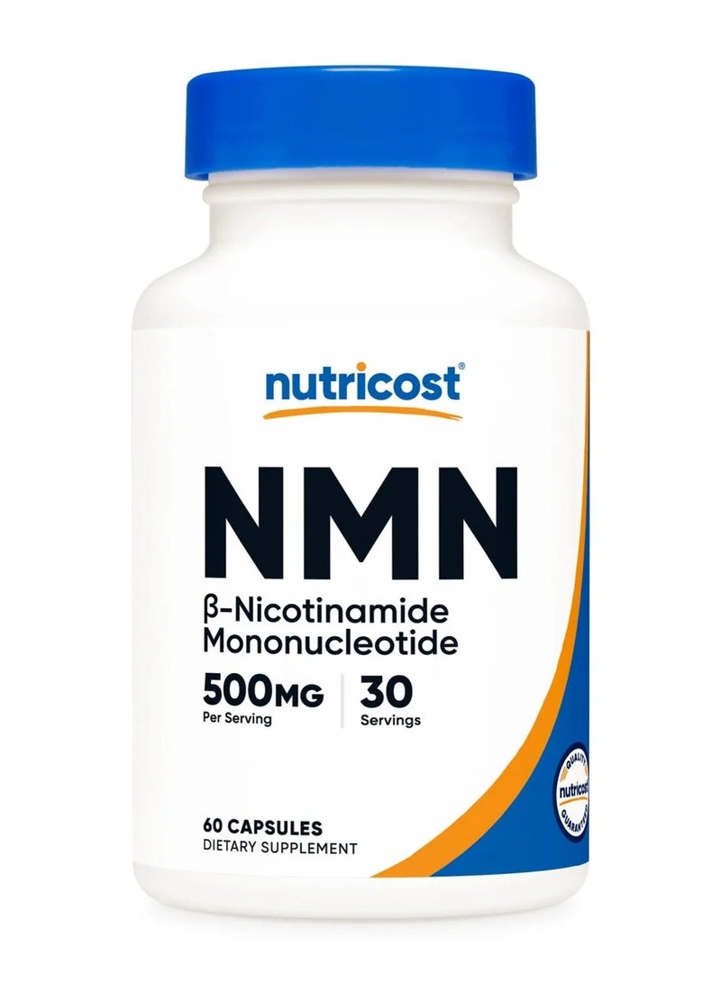 Nutricost NMN 500 mg - 60 Capsules - Image 1