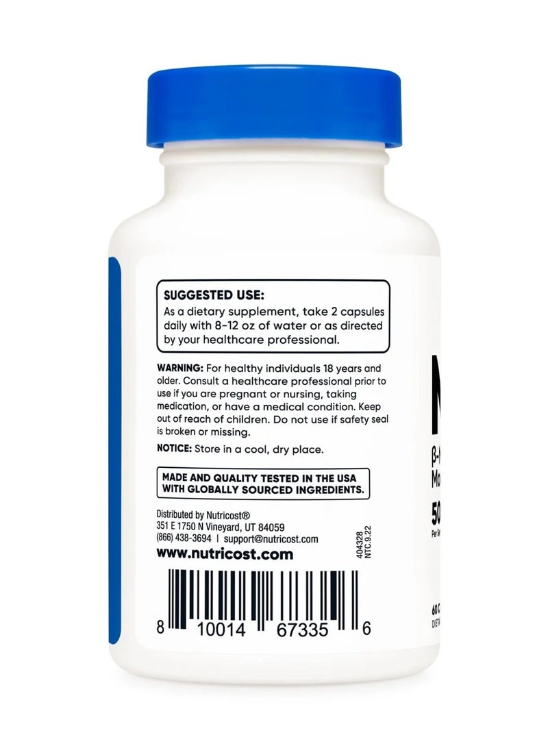 Nutricost NMN 500 mg - 60 Capsules - Image 4