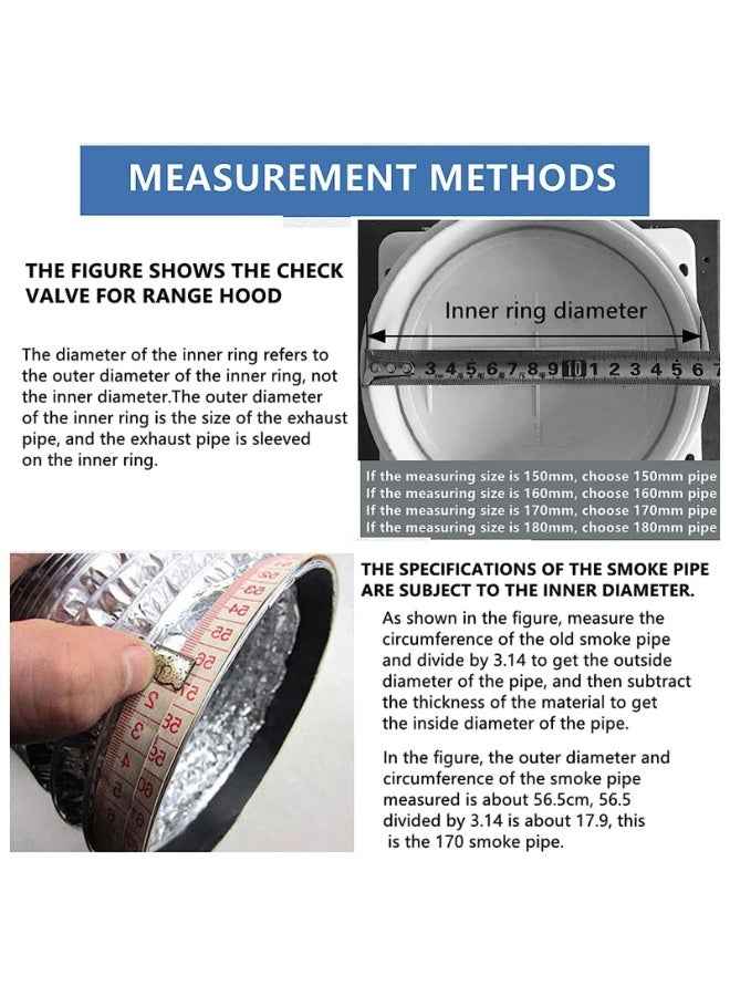 خرطوم مجرى هواء مرن من الألومنيوم مزدوج الطبقة، خرطوم تهوية من الألومنيوم المقاوم للحرارة، غطاء مدخنة مقاوم للرطوبة والحريق (9.8 قدم، 5.9 بوصة) - Image 2