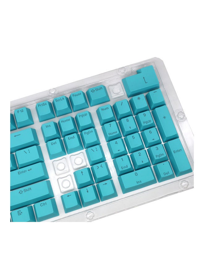 Loquat 104 Keys Keycap Set For Mechanical Keyboard Blue  - Image 5