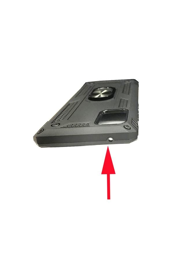 اس-توب جراب لهاتف Samsung Galaxy A51 5G مقاوم للصدمات مصنوع من مادة TPU + PC مع حامل دوار 360 درجة - Image 3