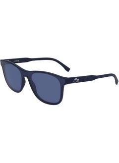 LACOSTE نظارة شمسية للرجال على شكل درع - 41555-424-5221 - حجم العدسة: 52 ملم  - Image 2