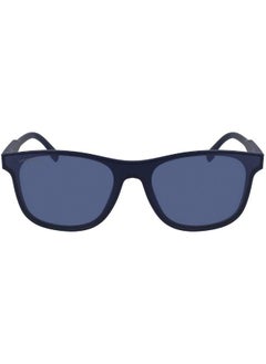 LACOSTE نظارة شمسية للرجال على شكل درع - 41555-424-5221 - حجم العدسة: 52 ملم  - Image 3