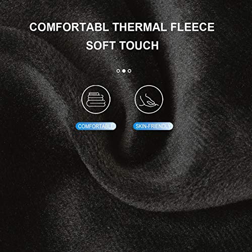 KOOLSOLY Ski Mask Balaclava Cold Weather Warm and Fleece Face Mask Neck Warmer Full Face Mask for Men&Women - Image 3