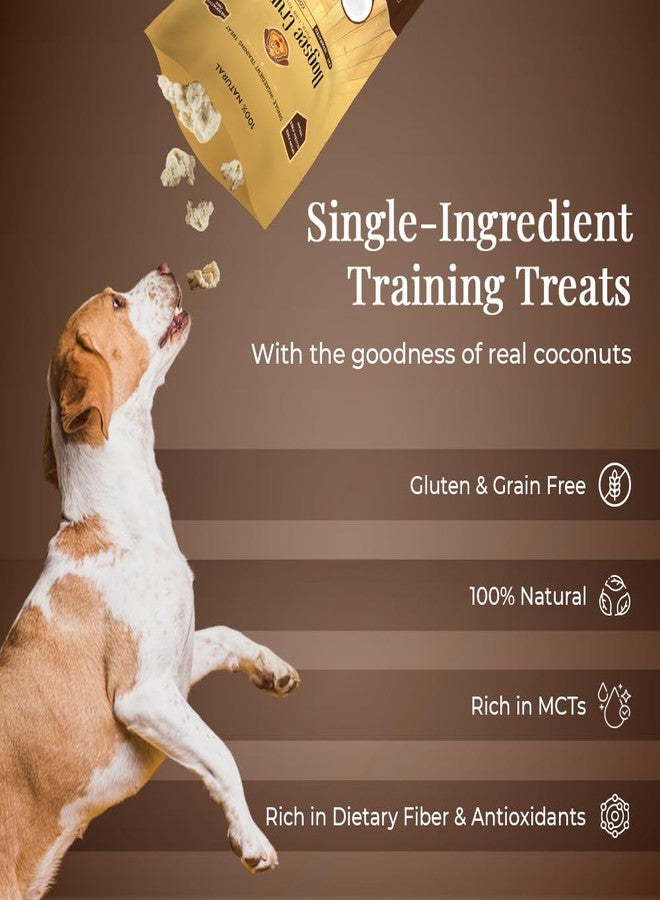 Dogsee Crunch Coconut Training Treats for Dogs - 50g Real Coconuts | for Better Digestive Health | Freeze-Dried Training Treats - Image 3