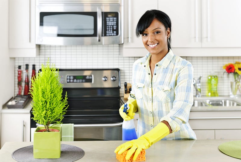 Soft Scrub Yellow Reusable Latex Household Glove X-Large (2 Pair) - Image 4