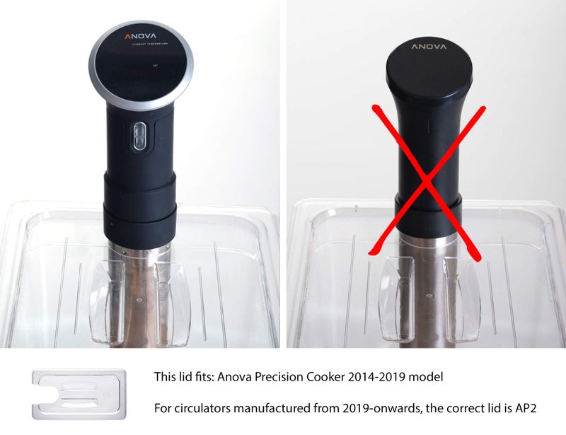 LIPAVI C5L-AP Lid for LIPAVI C5 Sous Vide Container, with cut-out for the Anova Precision immersion circulator - Image 3