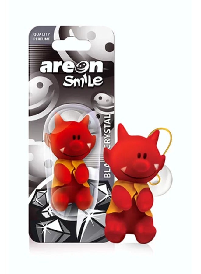 Areon Smile Character Black Crystal Car Air Freshener - Image 2