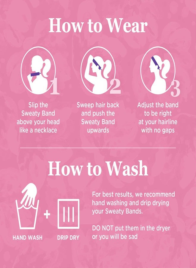 Sweaty Bands Womens Girls Headband - Non-Slip Velvet-Lined Sports Hairband - Dog Days - Image 5