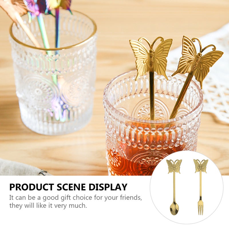 Stainless Steel Spoon and Fork Set, Lightweight and Durable for Home and Outdoor Use - Image 4