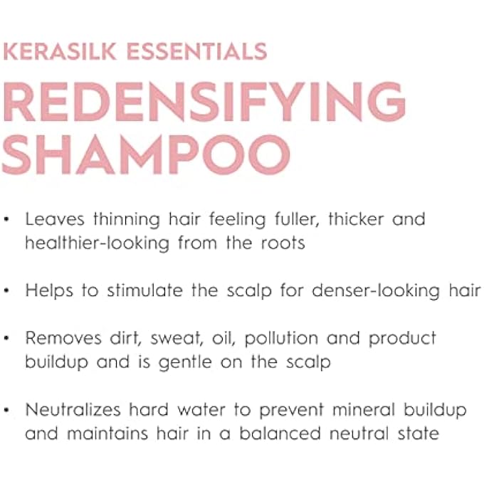 Kerasilk ESSENTIAL THICKENING SHAMPOO FOR THINNING WEAK HAIR 750ML - Image 3