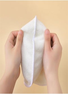 ماركة غير محددة منشفة الوجه بالبخار المضغوطة الباردة والساخنة الناعمة وتناسب الوجه (قطعتين)  - Image 4
