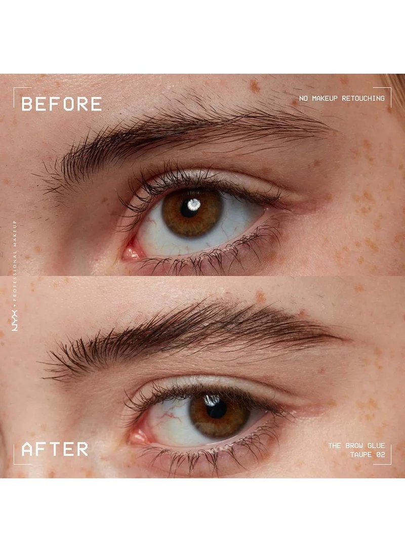 NYX PROFESSIONAL MAKEUP The Brow Glue Instant Brow Styler - Taupe