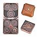 Iustidie Foldable Spinner Metal DND Dice Set Compact Elegant Design with D4 D6 D8 D10 D12 D20 D for TTRPG Gifts - Image 2