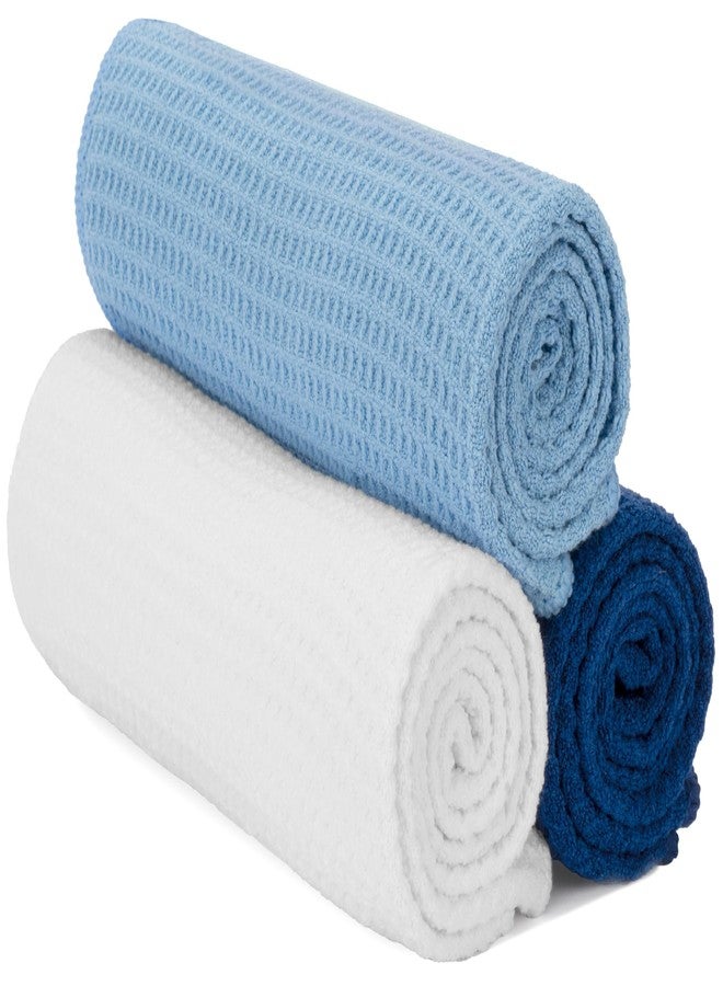 S&T INC. Microfiber Gym Towels, Yoga Towel for Home and Gym Bag, 16 Inch x 27 Inch, 3 Pack - Image 1