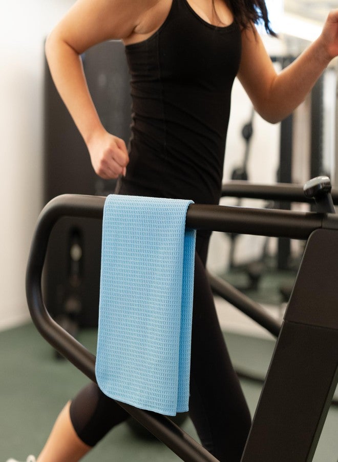 S&T INC. Microfiber Gym Towels, Yoga Towel for Home and Gym Bag, 16 Inch x 27 Inch, 3 Pack - Image 5