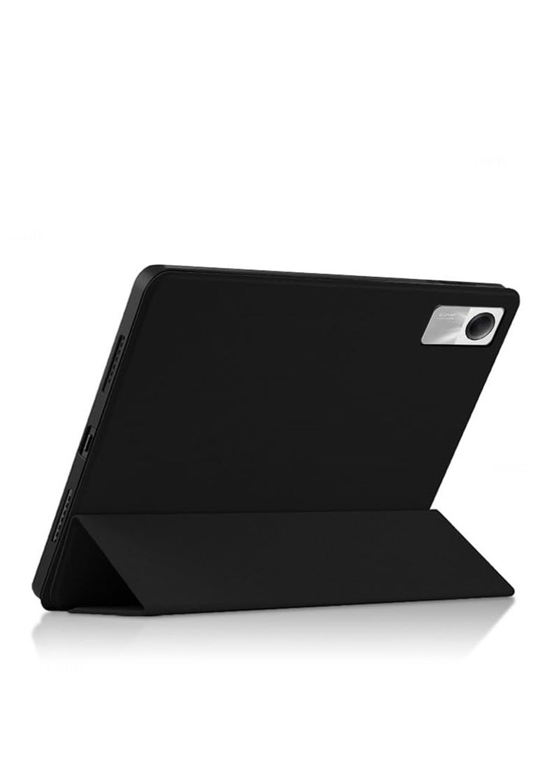 Case Compatible with Xiaomi Redmi Pad SE 11 Inch 2023 Slim Lightweight Stand Cover Soft TPU Shell Protective Bumper Cover for Redmi Pad SE 11 2023 Case with Auto Wake/Sleep Functio (Black) - Image 4