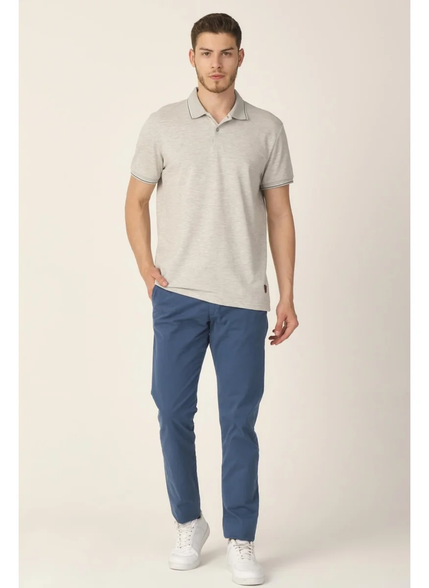 الكسندر جاردي Regular Fit Polo Neck T-Shirt (E21-8103)