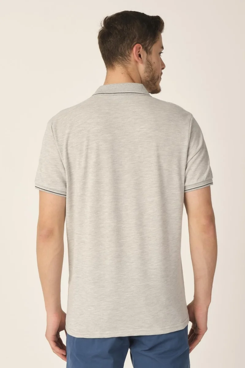الكسندر جاردي Regular Fit Polo Neck T-Shirt (E21-8103)