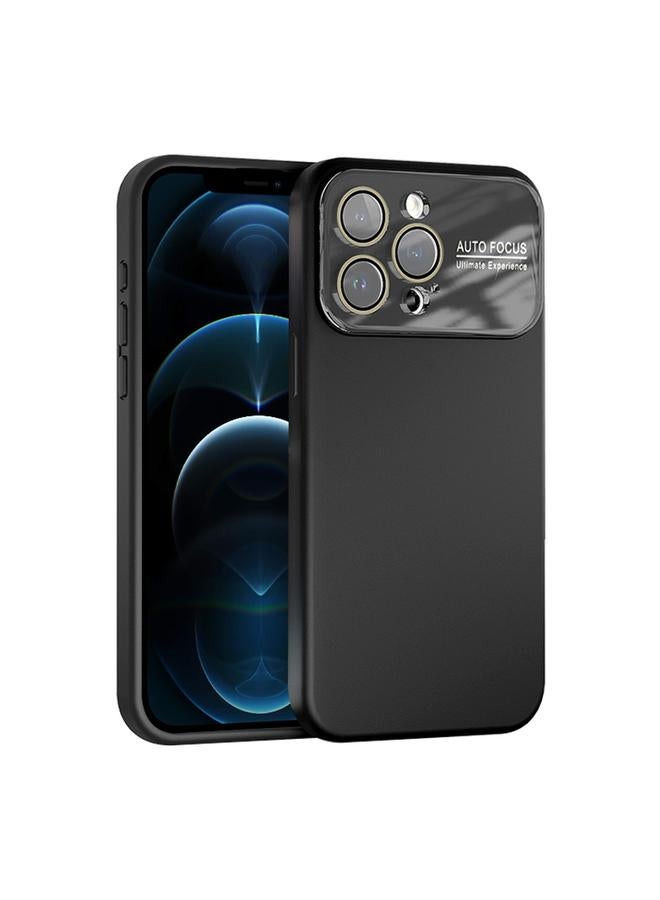 S-TOP Case For iPhone 12 Pro Large Window Acrylic Lens Film + Liquid Silicone Full Coverage Phone Case - Image 1