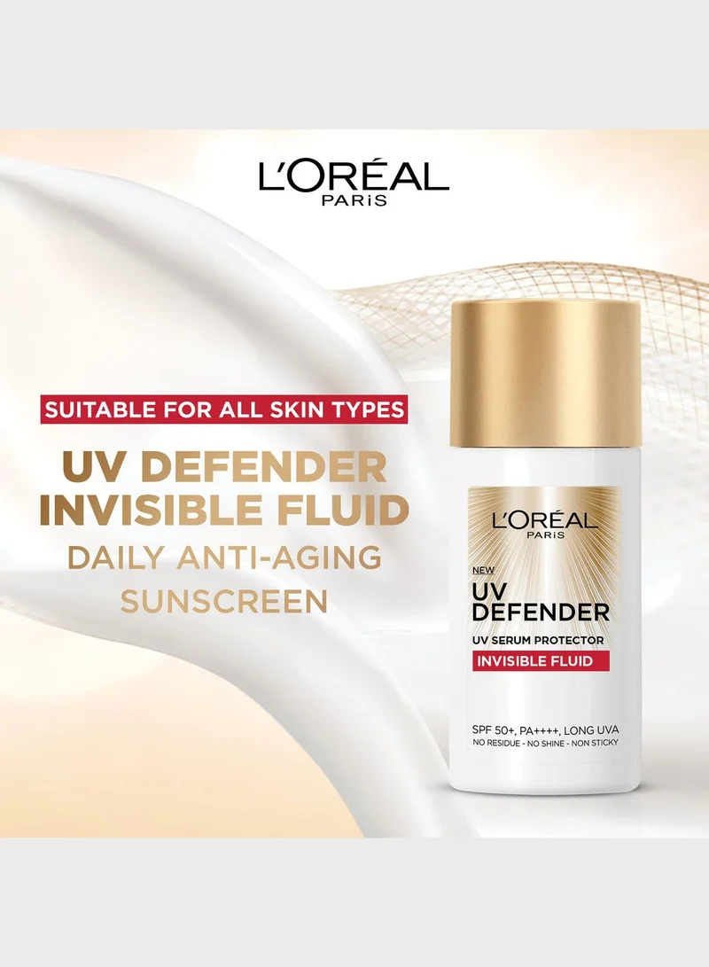 L'OREAL PARIS Uv Defender Invisible Fluid Spf50+ 50Ml